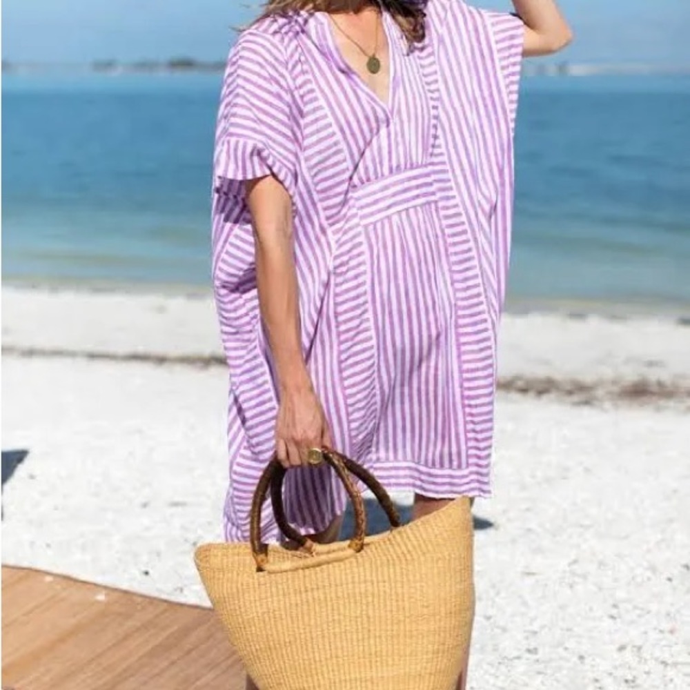 Emerson Fry Lavendula Swim Coverup / Caftan